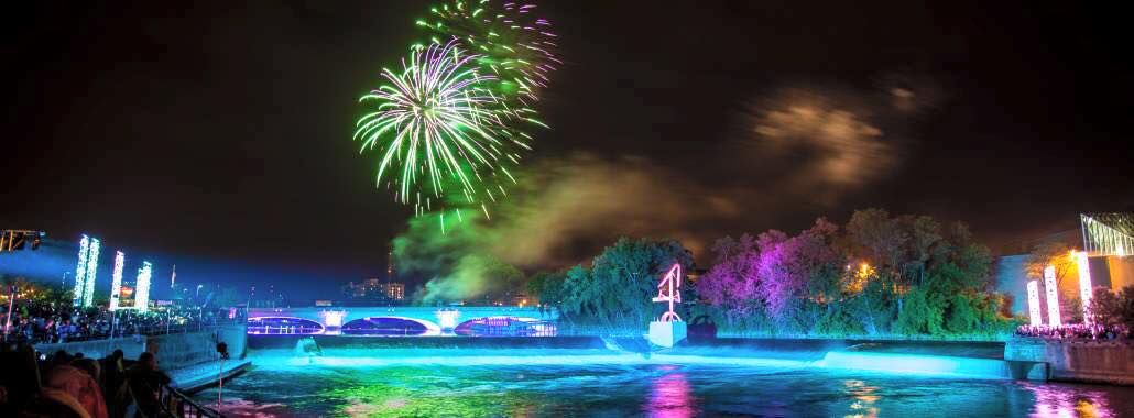 South Bend River Lights