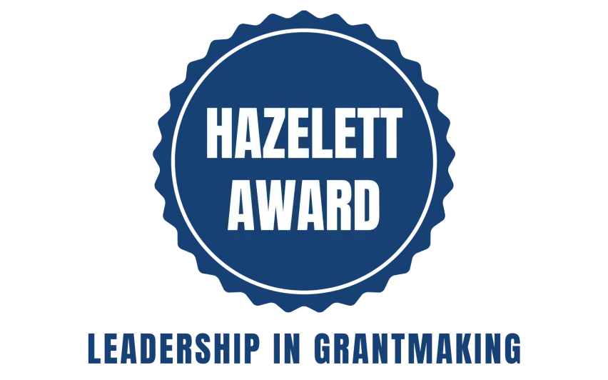 Hazelett Award for Leadership in Grantmaking